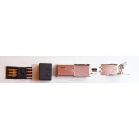 Konektor USBmini kabelový 