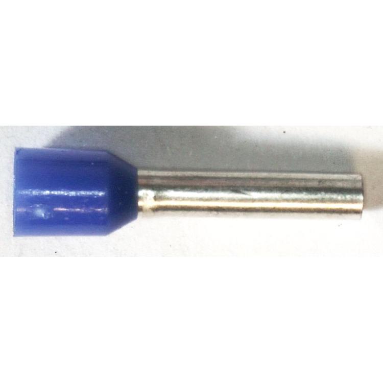 Dutinka na kabel 2,5mm2 x12, modrá