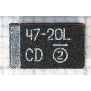 CTS 47uF/20V