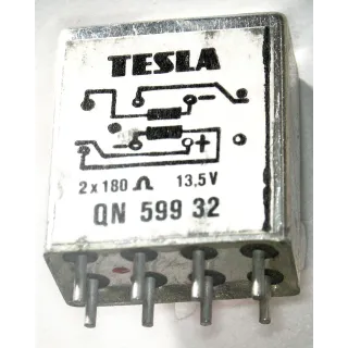 Relé QN 599 32 13,5V bistabilní