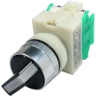 Přepínač otočný On-OFF 2 poly 250V/6A 